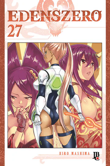 Capa de Edens Zero #27, Editora JBC