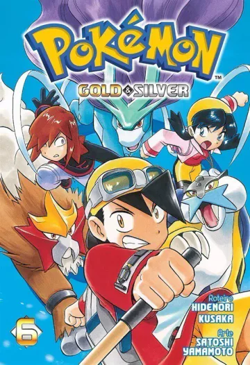 Capa de Pokémon Gold And Silver Vol. 6, Panini