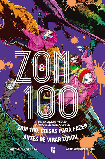 Capa de Zom 100 #08, Editora JBC