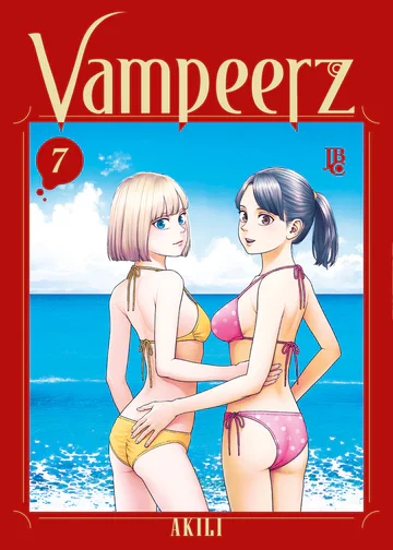 Capa de Vampeerz #07, Editora JBC