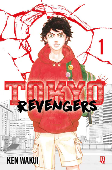 Capa de Tokyo Revengers #01, Editora JBC