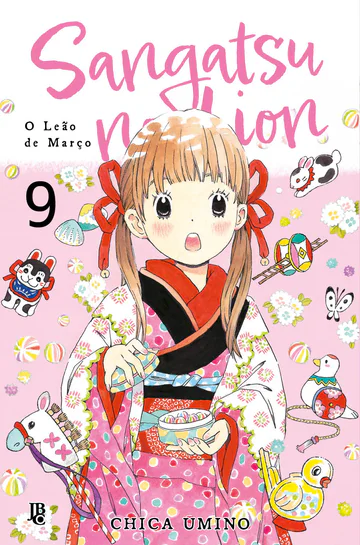 Capa de Sangatsu no Lion – O Leão de Março #09, Editora JBC
