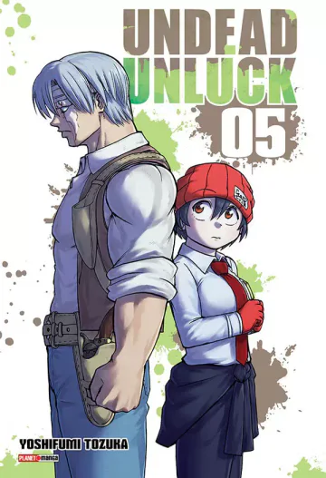 Capa de Undead Unluck Vol. 5, Panini