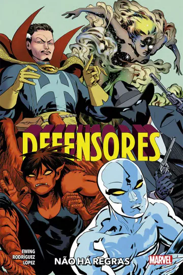 Capa de Os Defensores (2022) Vol. 1, Panini