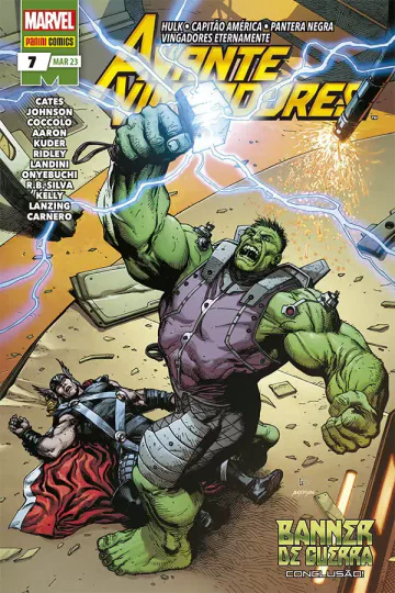 Capa de Avante, Vingadores! (2022) Vol. 7, Panini