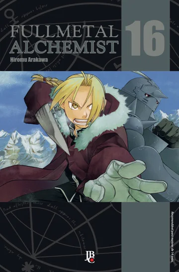 Capa de Fullmetal Alchemist ESP. #16, Editora JBC