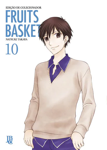 Capa de Fruits Basket Edição de Colecionador #10, Editora JBC