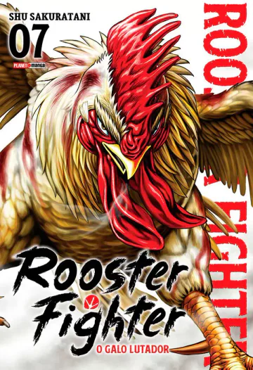 Capa de Rooster Fighter - O Galo Lutador Vol. 7, Panini