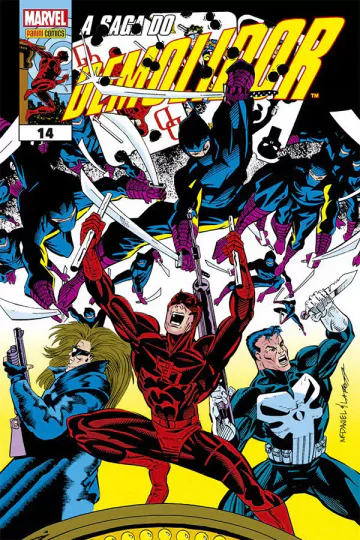 Capa de A Saga Do Demolidor Vol. 14, Panini