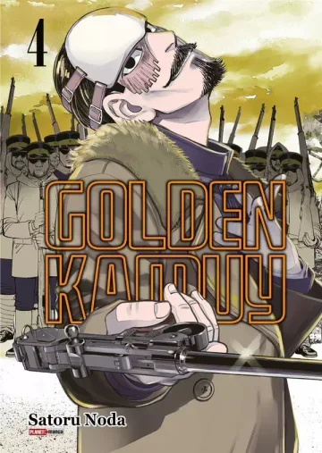 Capa de Golden Kamuy Vol. 4, Panini