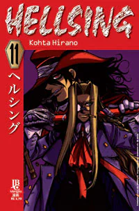 Capa de Hellsing #11, Editora JBC