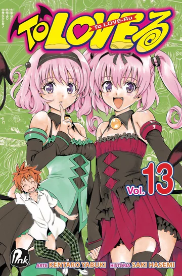 Capa de To Love-Ru #13, Editora JBC