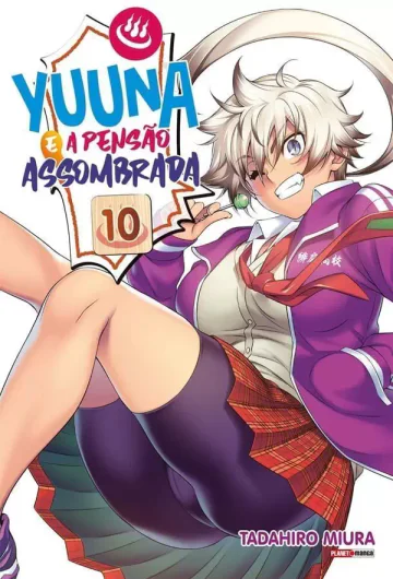 Capa de Yuuna E A Pensão Assombrada Vol. 10, Panini