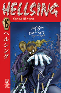 Capa de Hellsing #15, Editora JBC