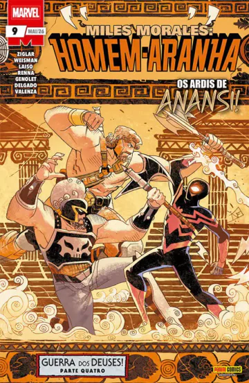 Capa de Miles Morales: Homem-Aranha (2025) 09, Panini