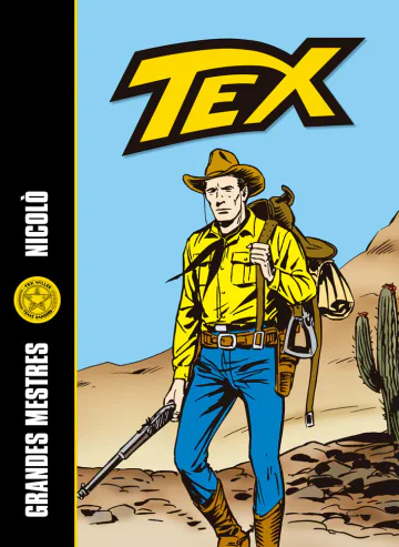 Capa de Tex — Grandes Mestres — Volume 8, Mythos Editora