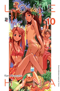Capa de Love Hina ESP. #10, Editora JBC