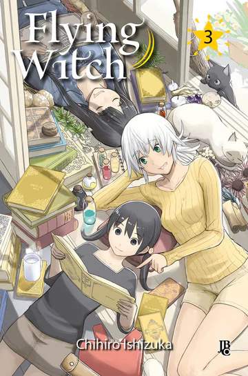 Capa de Flying Witch #03, Editora JBC