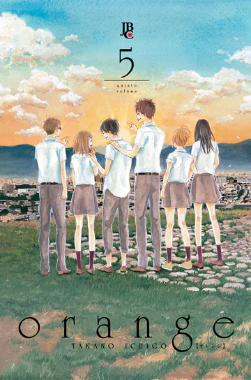 Capa de Orange #05, Editora JBC