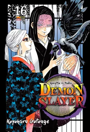 Capa de Demon Slayer - Kimetsu No Yaiba Vol. 16, Panini