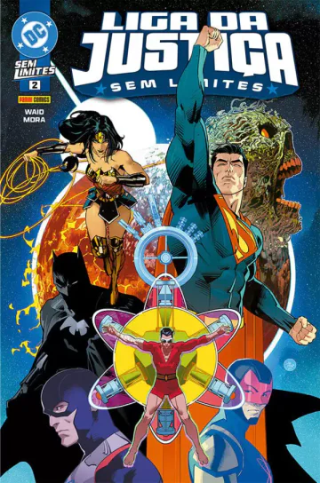 Capa de Liga Da Justiça Sem Limites (2025) 02, Panini