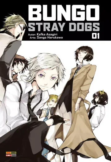 Capa de Bungo Stray Dogs Vol. 1, Panini