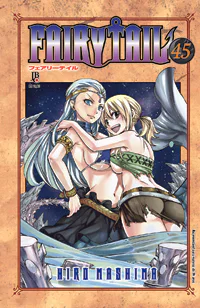 Capa de Fairy Tail #45, Editora JBC