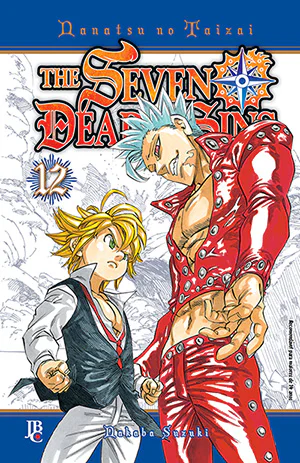 Capa de The Seven Deadly Sins #12, Editora JBC