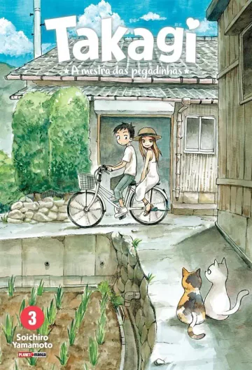 Capa de Takagi: A Mestra Das Pegadinhas Vol. 3, Panini