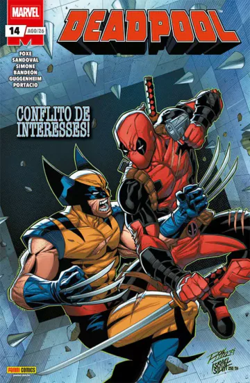 Capa de Deadpool (2025) 14, Panini