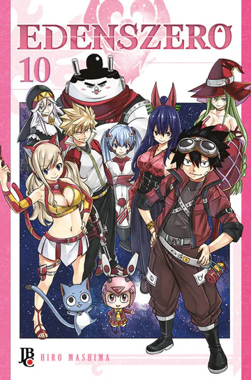 Capa de Edens Zero #10, Editora JBC