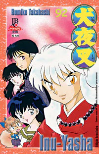 Capa de Inu-Yasha #92, Editora JBC