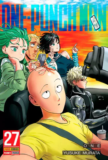 Capa de One-Punch Man Vol. 27, Panini