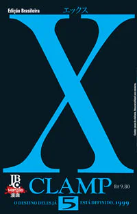 Capa de X #05, Editora JBC