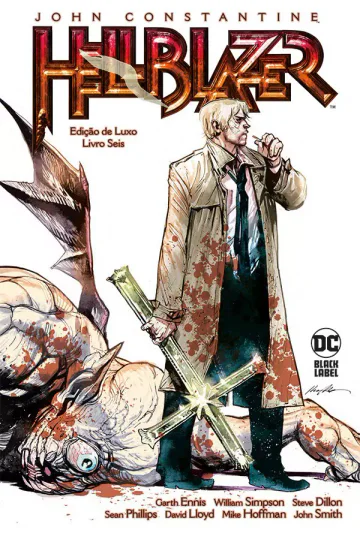 Capa de Hellblazer - Edição De Luxo Vol. 6, Panini