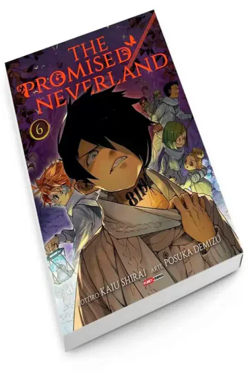 Capa de The Promised Neverland Vol. 6, Panini