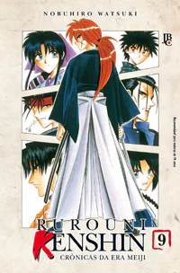 Capa de Rurouni Kenshin #09, Editora JBC