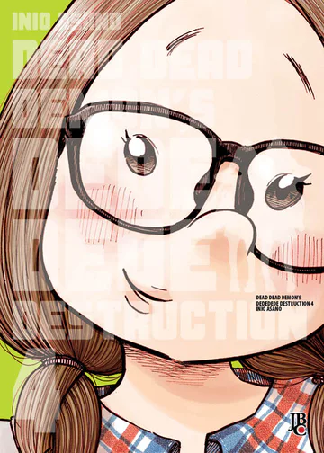 Capa de Dead Dead Demons Dededede Destruction #04, Editora JBC