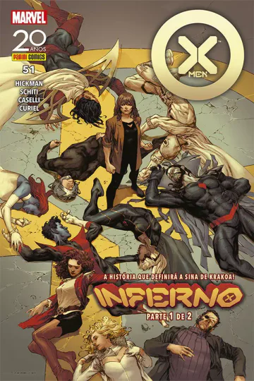 Capa de X-Men Vol. 51, Panini