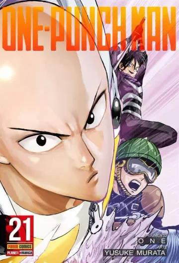Capa de One-Punch Man Vol. 21, Panini