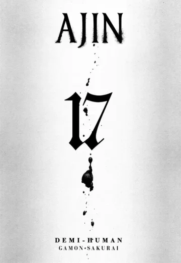 Capa de Ajin: Demi-Human Vol. 17, Panini