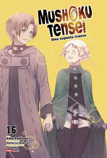 Capa de Mushoku Tensei: Uma Segunda Chance Vol. 16, Panini