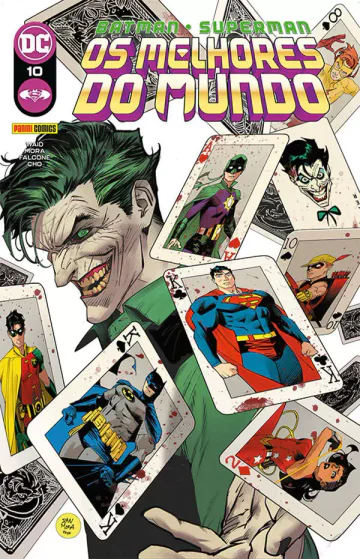 Capa de Batman/Superman: Os Melhores Do Mundo Vol. 10, Panini