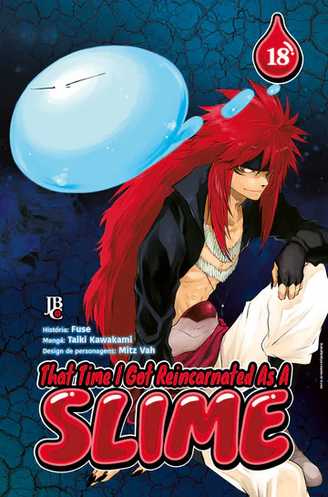 Capa de That Time I Got Reincarnated as a Slime #18, Editora JBC
