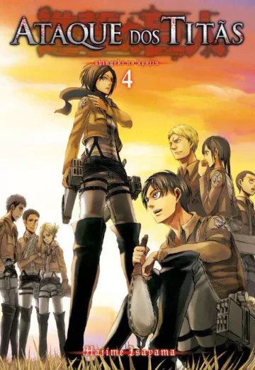 Capa de Ataque Dos Titãs Vol. 4, Panini