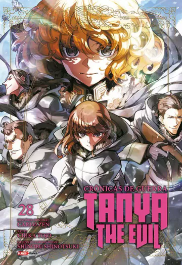 Capa de Tanya The Evil: Crônicas De Guerra Vol. 28, Panini