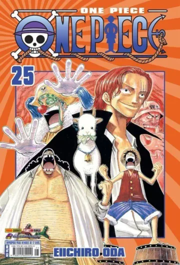 Capa de One Piece Vol. 25, Panini