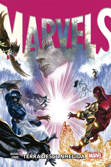 Capa de Marvels Vol. 2 - Terra Desconhecida, Panini