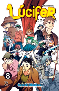 Capa de Lúcifer e o Martelo #08, Editora JBC