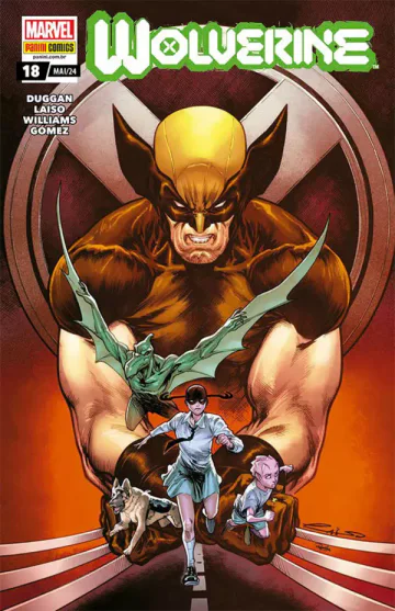 Capa de Wolverine (2022) Vol. 18, Panini